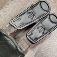 Padded "Spider" Curved Anatomical Dressage Girth, d ring x2 els *vgc, dirt, hair, scuffs
