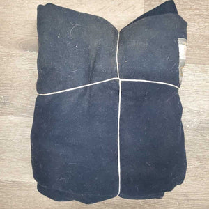 Hvy Fleece Cooler, tail, 0 belly *gc, torn front strap, hair, dirt, smells, mnr stains