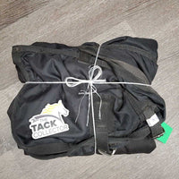 Mesh Stable Sheet, tail, 0 legs *gc, hair, dirt, snags, film, dust, stains?, rubs, smells, tape

