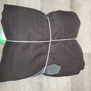 Cotton Stable Sheet, 0 tail *gc, hair, dirt, faded, mnr stains, threads, missing hardware