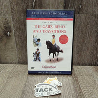 The Gaits, Bend and Transitions DVD, Volume 1 *vgc, mnr dust, smudges & scuffs
