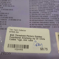 #43 Threshold Picture Guides: Functional Anatomy by Dr Chris Colles *vgc, mnr rubs