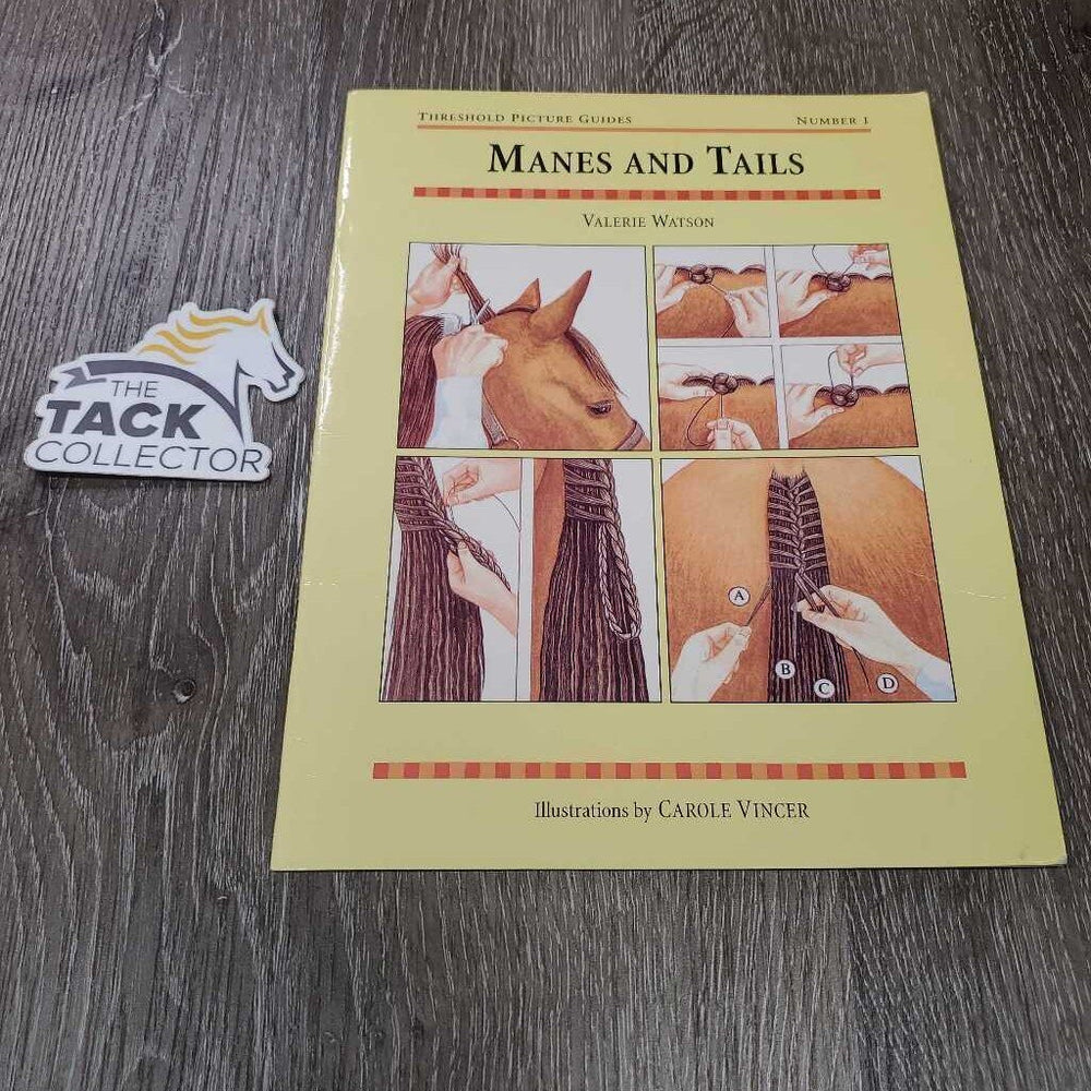 #1 Threshold Picture Guides: Manes and Tails by Valerie Watson *vgc, paperback