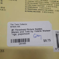#1 Threshold Picture Guides: Manes and Tails by Valerie Watson *vgc, paperback