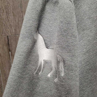 Hvy Sweatshirt "Cuddle" Hoodie Jacket, Zipper, Hood *gc, pills, rubs
