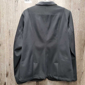 Technical Jacket, Zipper, Bling Buttons *fair, zipper: stuck & broken tab, puckers, peeled logo