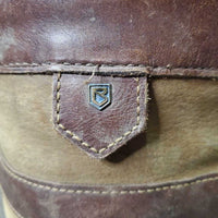 Short Country Boots *gc/fair, dirt, scuffed, holey inside heels, faded, scrapes, rubs