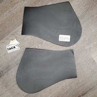 Cotton Quilt Shimmable Half Pad, 2x Shims: Full & Fronts *vgc/xc, clean, mnr dusty, hair & seam residue, faded?