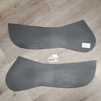 Cotton Quilt Shimmable Half Pad, 2x Shims: Full & Fronts *vgc/xc, clean, mnr dusty, hair & seam residue, faded?
