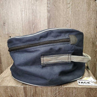 Padded Helmet Bag, Zipper "Saltaure Equestrian" *vgc, mnr dirt, stains, smelly
