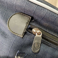 Padded Helmet Bag, Zipper "Saltaure Equestrian" *vgc, mnr dirt, stains, smelly
