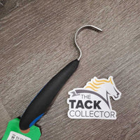 Plastic/Rubber Hoof Pick *xc/like new, clean, mnr dusty?faded