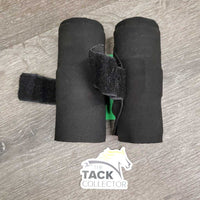 2 Stretchy Nylon Leg Wraps *vgc, mnr dirt, faded, hairy & pilly edges
