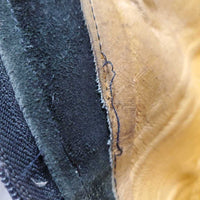 Field Boots, Zips *gc/fair, older, v.rubbed, scrapes, scuffs, unstitched, stretched, thin heels