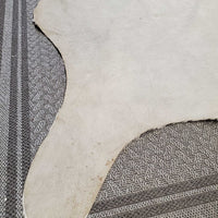 Cowhide Rug *xc/vgc, mnr dirt, curled edges