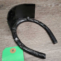 Wall Mount Horseshoe Style Metal Bridle - Tack Hook *vgc/gc, clean, scrapes, mnr rubs & peels
