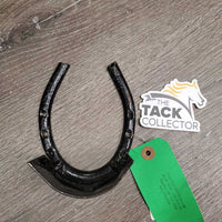 Wall Mount Horseshoe Style Metal Bridle - Tack Hook *vgc/gc, clean, scrapes, mnr rubs & peels