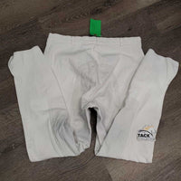 Full Seat Breeches *gc, older, stains, seam puckers, weak velcro, stretched/puckers

