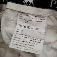 Full Seat Breeches *gc, older, stains, seam puckers, weak velcro, stretched/puckers
