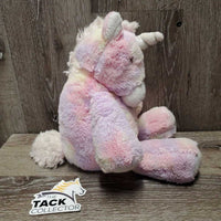 "Marshmallow Fro-Yo Unicorn" Stuffie *gc, clumpy, torn ear, peeled horn & feet
