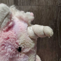 "Marshmallow Fro-Yo Unicorn" Stuffie *gc, clumpy, torn ear, peeled horn & feet