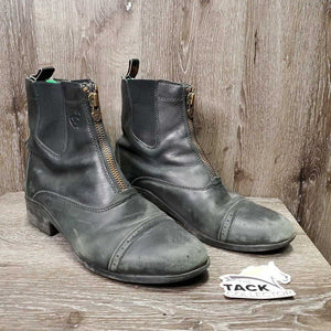 Pr Zip Paddock Boots *fair, v.rubbed, v.scuffed, clean, faded, older, v.loose & split toe soles