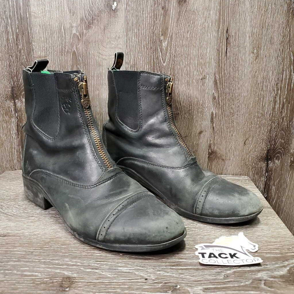 Pr Zip Paddock Boots *fair, v.rubbed, v.scuffed, clean, faded, older, v.loose & split toe soles