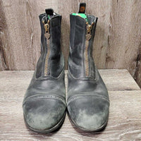 Pr Zip Paddock Boots *fair, v.rubbed, v.scuffed, clean, faded, older, v.loose & split toe soles
