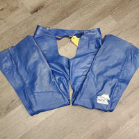 Leather Vest & Full Western Chaps *xc, older, mnr stain
