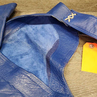Leather Vest & Full Western Chaps *xc, older, mnr stain
