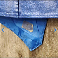 Leather Full Western Chaps *xc, older, dirty/gunky bottom
