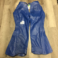 Leather Vest & Full Western Chaps *vgc, mnr dirt?stain, curled edge

