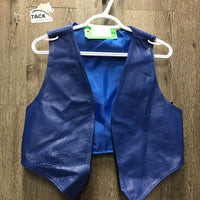 Leather Vest & Full Western Chaps *vgc, mnr stains, older
