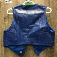 Leather Vest & Full Western Chaps *vgc, mnr stains, older