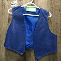Leather Western Vest *vgc, mnr film
