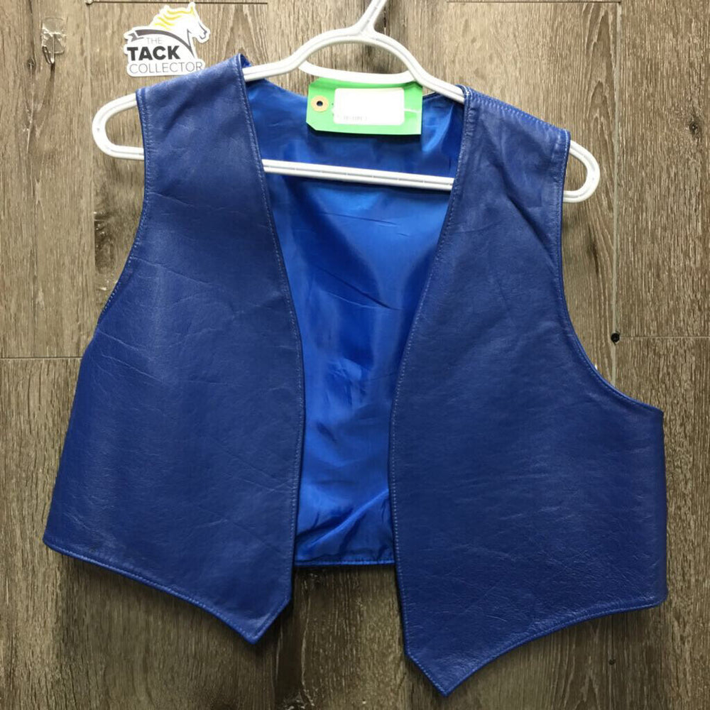 Leather Western Vest *vgc, mnr film