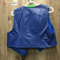 Leather Western Vest *vgc, mnr film

