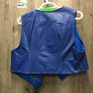 Leather Western Vest *vgc, mnr film