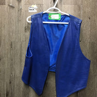 Leather Western Vest *vgc