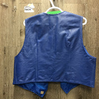 Leather Western Vest *vgc, stains
