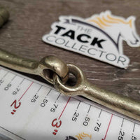 Thin D Ring Bit *gc/fair, older, stains, clean, v.chewed & dented
