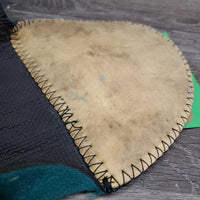 Neoprene Tail Wrap, velcro *gc, older, stains, hairy, threads, clean, peeling logo