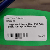 Large Hook Metal Hoof Pick *vgc, clean, rust spots