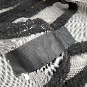 Hard Mesh Fly Mask, 0 Ears *gc, clean, hair, clumpy, mnr pills