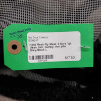 Hard Mesh Fly Mask, 0 Ears *gc, clean, hair, clumpy, mnr pills
