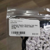 Stretchy Hair Net, Bling, Bag *new