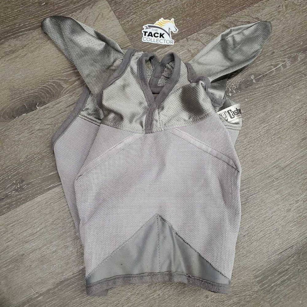 Hvy Mesh Fly Mask, ears, forelock hole *vgc, mnr hair, snags, threads, stains?