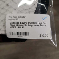 Invisible Hair Net, Bling, Scrunchie, bag *new