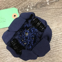 Crystal Hair Net & Scrunchie Combo, Built In Clips, bag *new