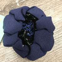 Crystal Hair Net & Scrunchie Combo, Built In Clips, bag *new
